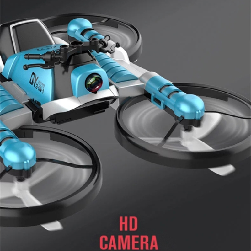Drone Battery Smart - Наземно-воздушный двухрежимный дрон-трансформер 2-в-1 с пультом
