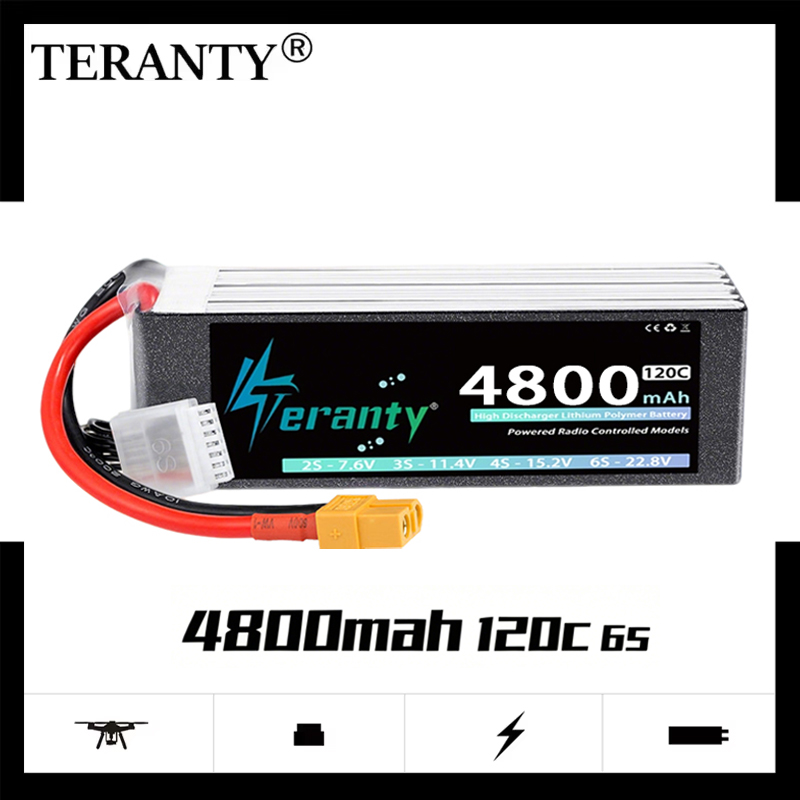 Drone Battery Connector - Аккумулятор LiPo TERANTY 6S 4800 мАч