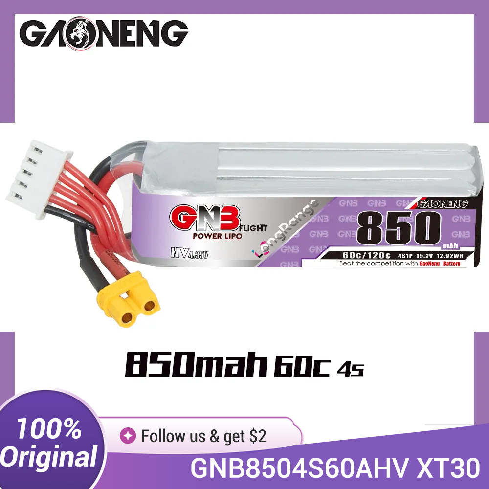 GAONENG GNB LiPo аккумулятор 8 – обзор и цена Drone Battery 3S
