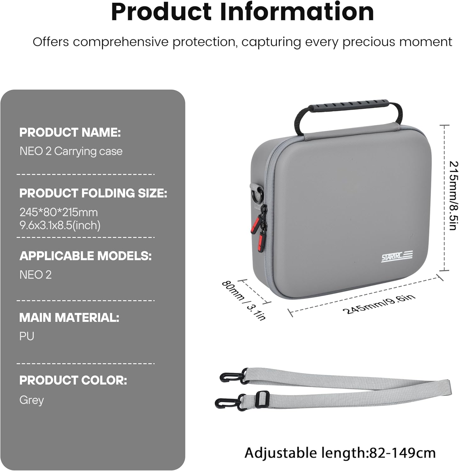 STARTRC Neo 2, портативная сум – обзор и цена Drone Battery Bag