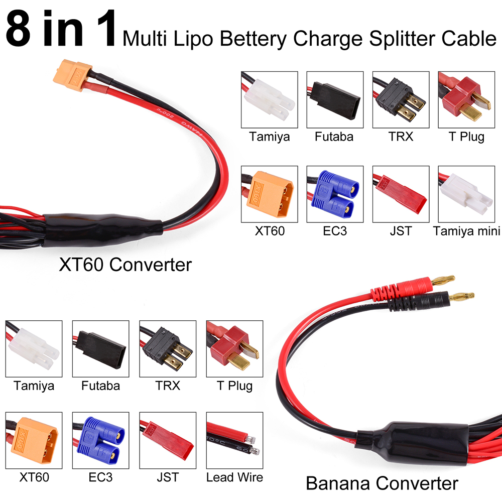 Разъем адаптера зарядного устр – обзор и цена Drone Battery Balance Charger