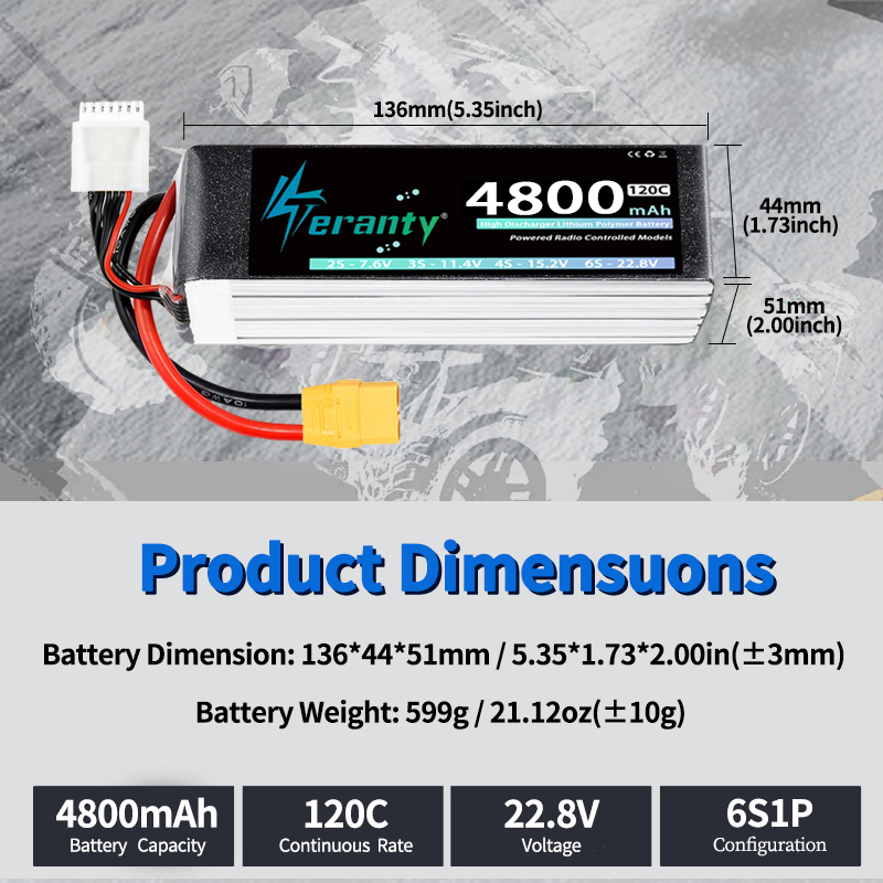 Аккумулятор LiPo TERANTY 6S 48 – обзор и цена Drone Battery Connector