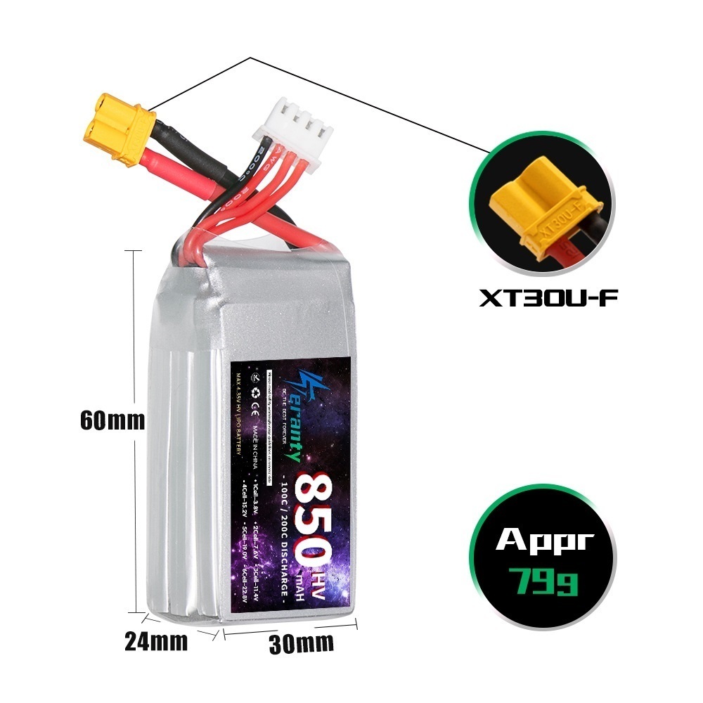 1/2/3 шт. TERANTY 3S 11,4 В Li – обзор и цена Drone Battery 3S
